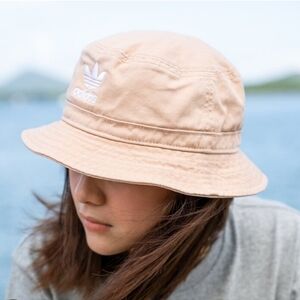 Adidas Originals Denim Bucket Hat Pink 2710-AP